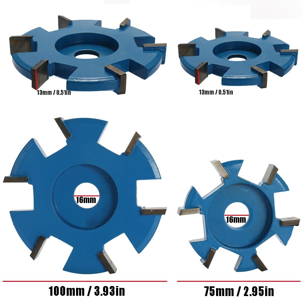 Three Teeth Power Wood Carving Disc Tool Milling Cutter for 16mm Aperture Angle Grinder Woodworking Tools
Three Teeth Power Wood Carving Disc Tool Milling Cutter for 16mm Aperture Angle Grinder Woodworking Tools