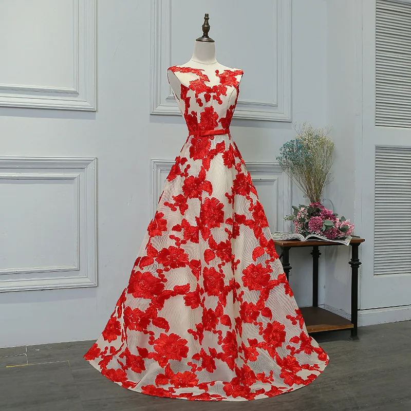 2018 Summer New Bridesmaid Dress Elegant Red Marriage Cheongsam Sexy Lace Flower Qipao Long Vestido De Festa Plus Size 3XL 4XL
2018 Summer New Bridesmaid Dress Elegant Red Marriage Cheongsam Sexy Lace Flower Qipao Long Vestido De Festa Plus Size 3XL 4XL