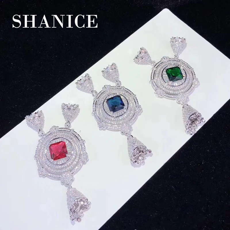 SHANICE Blue Green Red DIY Jewelry Micro Pave CZ Jewelry Connector Accessories For Women Tassels Pearls Necklace Bracelet
SHANICE Blue Green Red DIY Jewelry Micro Pave CZ Jewelry Connector Accessories For Women Tassels Pearls Necklace Bracelet