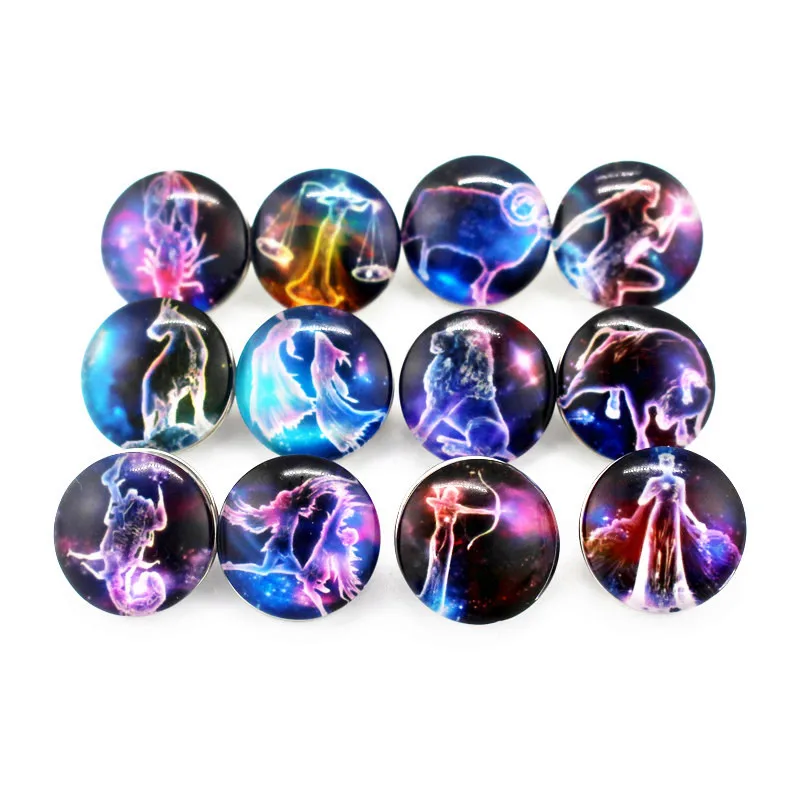 New Arrival Mix 10pcs/lot 12 constellation Snap Buttons Charms Print 18mm Glass Buttons Fit DIY Snap Bracelets&Bangle Jewelry
New Arrival Mix 10pcs/lot 12 constellation Snap Buttons Charms Print 18mm Glass Buttons Fit DIY Snap Bracelets&Bangle Jewelry