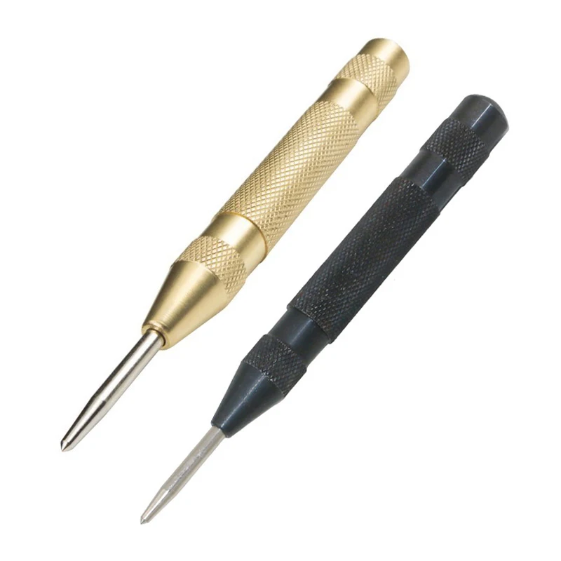 5 Inch Automatic Center Pin Punch Spring Loaded Marking Starting Holes Tool Wood Press Dent Marker Woodwork Tool Drill Bit
5 Inch Automatic Center Pin Punch Spring Loaded Marking Starting Holes Tool Wood Press Dent Marker Woodwork Tool Drill Bit