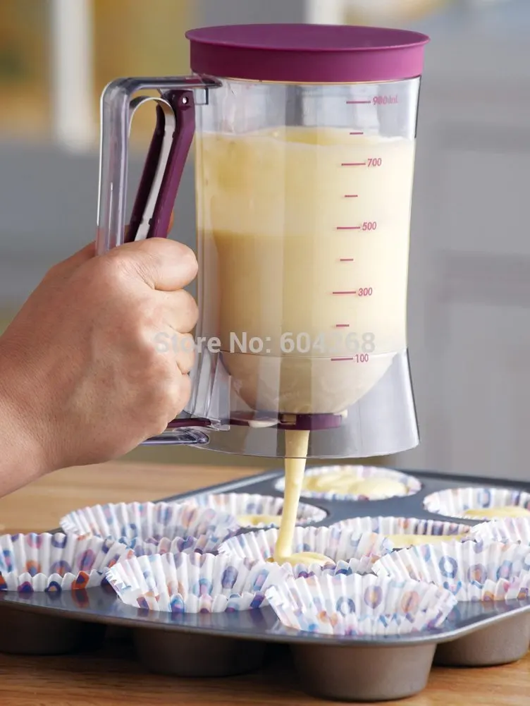 Free Shipping New Baking Essentials Cake Batter Cream Dispenser Dough Cupcake Batter Dispensers
Free Shipping New Baking Essentials Cake Batter Cream Dispenser Dough Cupcake Batter Dispensers