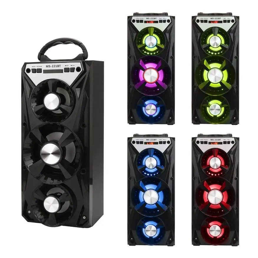 overmal Top sale New Multimedia Bluetooth Wireless Portable Speaker Super Bass with USB/TF/AUX/FM Radio just for you
overmal Top sale New Multimedia Bluetooth Wireless Portable Speaker Super Bass with USB/TF/AUX/FM Radio just for you