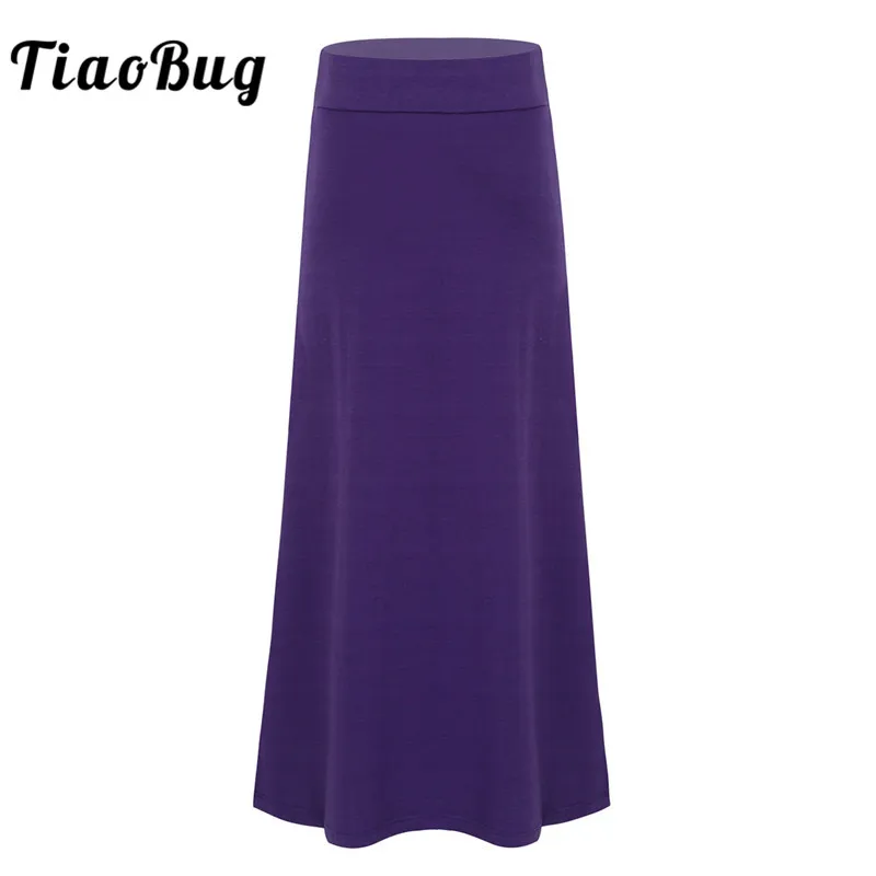 TiaoBug Kids Teens Solid Color Stretchy Lightweight Maxi Skirt Children Girls School Casual Party Ballroom Dancewear Long Skirts
TiaoBug Kids Teens Solid Color Stretchy Lightweight Maxi Skirt Children Girls School Casual Party Ballroom Dancewear Long Skirts
