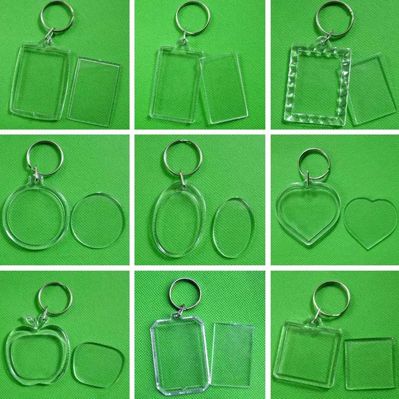 Rectangle Round Heart Transparent Blank Acrylic Insert Photo Picture Frame Keyring Keychain DIY Split Ring Key Chain Gift
Rectangle Round Heart Transparent Blank Acrylic Insert Photo Picture Frame Keyring Keychain DIY Split Ring Key Chain Gift