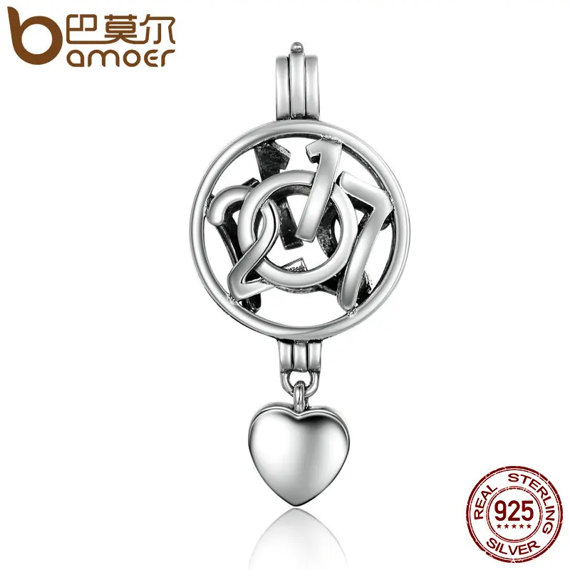 BAMOER Genuine 925 Sterling Silver Impression of 2017 Cage Pendant Fit Chain Necklaces for Women Authentic Silver Jewelry SCP003
BAMOER Genuine 925 Sterling Silver Impression of 2017 Cage Pendant Fit Chain Necklaces for Women Authentic Silver Jewelry SCP003