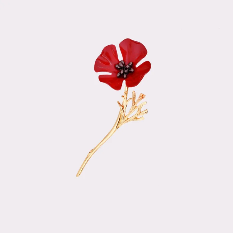 New Design 3D Poppy Brooch Fashion Women Jackets Red Flower Corsage Brooch Gift Red Poppies Pins Jewelry Accessories Dress
New Design 3D Poppy Brooch Fashion Women Jackets Red Flower Corsage Brooch Gift Red Poppies Pins Jewelry Accessories Dress