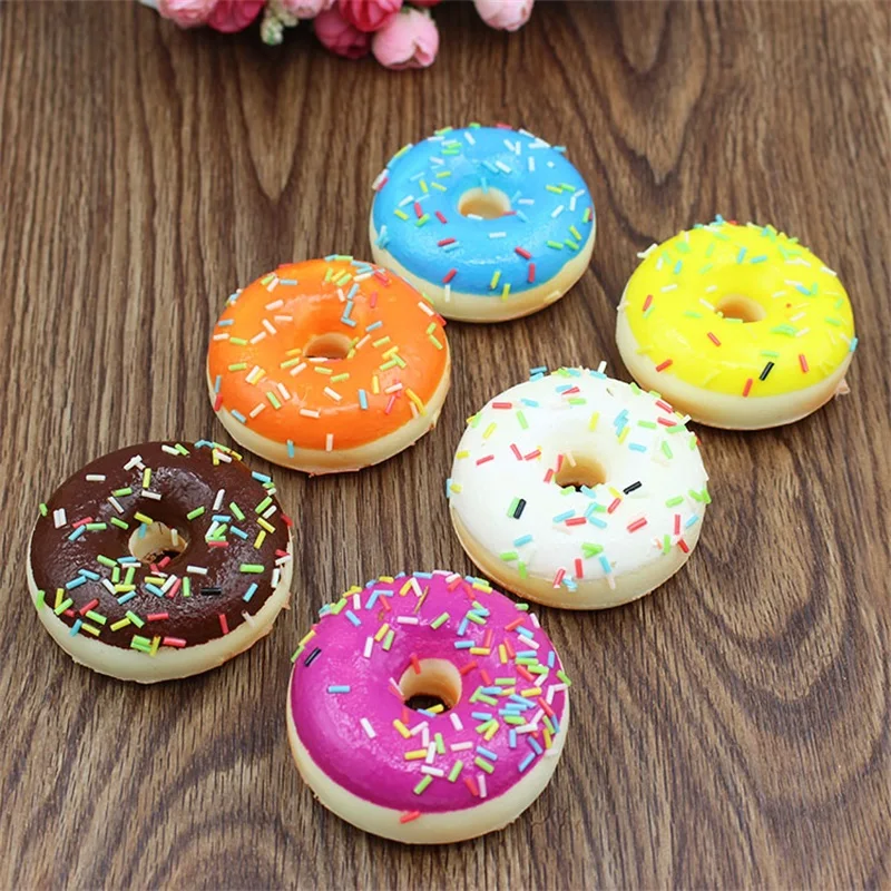 1pcs Soft Artificial Fake Bread Donuts Doughnuts Simulation Model Home Decoration Craft Toy Kitchen pretend toys for children
1pcs Soft Artificial Fake Bread Donuts Doughnuts Simulation Model Home Decoration Craft Toy Kitchen pretend toys for children
