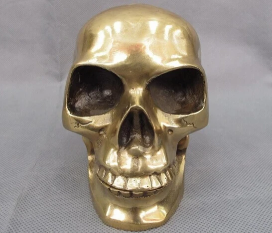 shitou 001460 Chinese Folk Copper Bronze Skeleton Devil's Skull death's-head head Statue discount 30% (C0324)
shitou 001460 Chinese Folk Copper Bronze Skeleton Devil's Skull death's-head head Statue discount 30% (C0324)