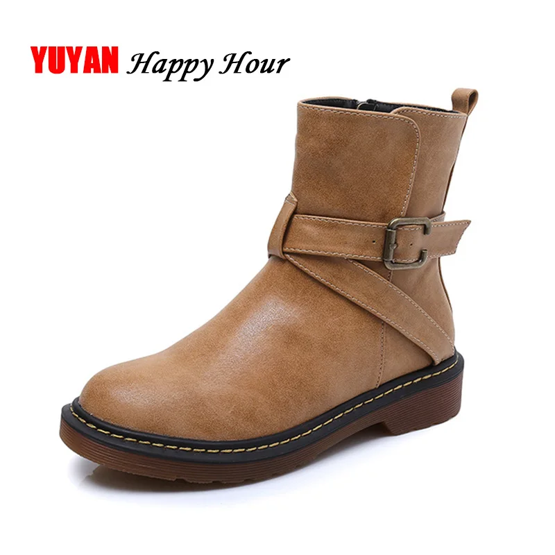 2019 Winter Boots Women Warm Plush Winter Shoes Hard Outsole Non-slip Ankle Botas Soft Leather Women's Boots A264
2019 Winter Boots Women Warm Plush Winter Shoes Hard Outsole Non-slip Ankle Botas Soft Leather Women's Boots A264