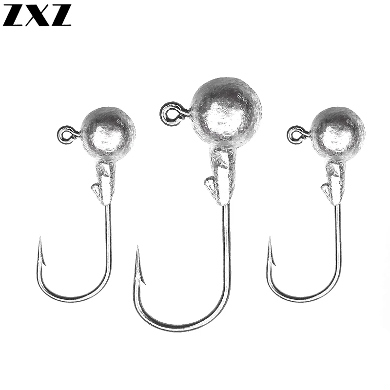 20PCS Lead Jig Head Fishing Hook 1g 5g 7g 10g 22g Jighead Hooks Kafa for Soft Fishing Lure Carbon Steel Jigging Heads Fishhooks
20PCS Lead Jig Head Fishing Hook 1g 5g 7g 10g 22g Jighead Hooks Kafa for Soft Fishing Lure Carbon Steel Jigging Heads Fishhooks