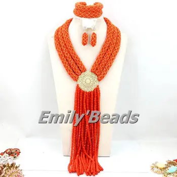 2016 Hot Nigerian Beads African Wedding Necklaces Jewelry Set Handmade Crystal Beads Bridal Jewelry Sets Free Shipping AEJ965
2016 Hot Nigerian Beads African Wedding Necklaces Jewelry Set Handmade Crystal Beads Bridal Jewelry Sets Free Shipping AEJ965