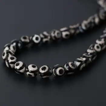 3Strands/Lot,Wholesale 8mm 10mm 12mm Black&White Three-eyes Tibetan Dzi Onxy Faceted Round Loose Beads,DIY Jewelry Making
3Strands/Lot,Wholesale 8mm 10mm 12mm Black&White Three-eyes Tibetan Dzi Onxy Faceted Round Loose Beads,DIY Jewelry Making