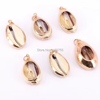 10Pcs Natural sea shell cowry pendants, gold electroplated shell pendants charm for women jewelry make
10Pcs Natural sea shell cowry pendants, gold electroplated shell pendants charm for women jewelry make