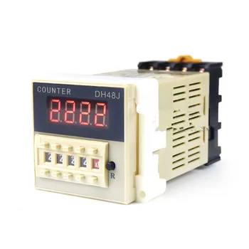 DH48J-8 8 pin AC220V contact signal input digital counter relay DH48J series counting relay
DH48J-8 8 pin AC220V contact signal input digital counter relay DH48J series counting relay