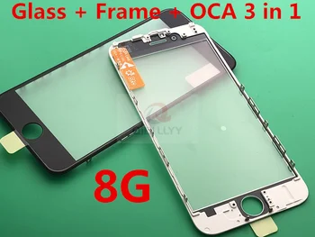 50pcs/lot AAA+ 3 in 1 front cold pressed outer glass Middle Bezel frame assembled + OCA film for iPhone 8 4.7" Replacement
50pcs/lot AAA+ 3 in 1 front cold pressed outer glass Middle Bezel frame assembled + OCA film for iPhone 8 4.7" Replacement