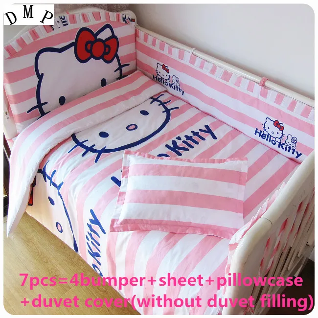 Discount! 6/7pcs Baby bedding sets Bed set cot Set to Child Cribs Good Quality ,120*60/120*70cm
Discount! 6/7pcs Baby bedding sets Bed set cot Set to Child Cribs Good Quality ,120*60/120*70cm
