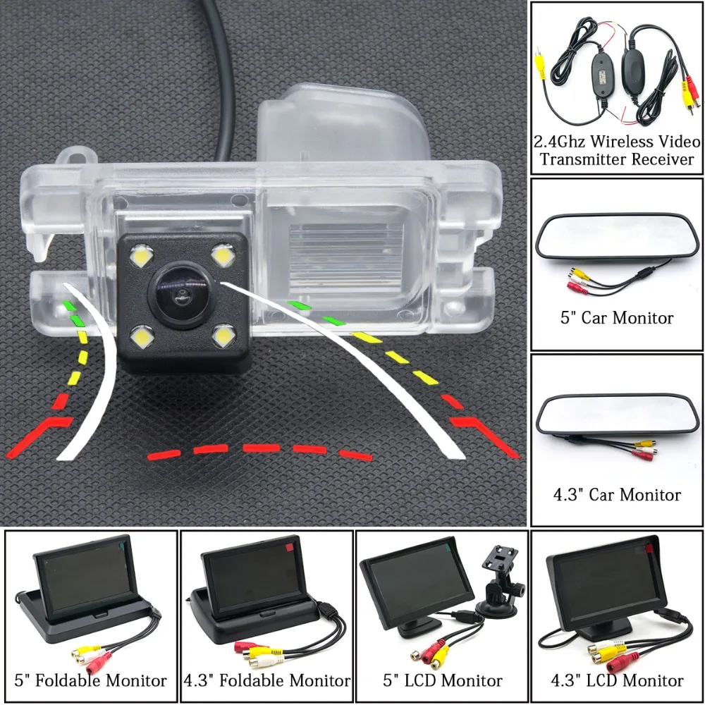 Dynamic Trajectory Car Rear View Camera For Mitsubishi Pajero Pinin TR4 iO America version 4.3 5 inch Parking Wireless Monitor
Dynamic Trajectory Car Rear View Camera For Mitsubishi Pajero Pinin TR4 iO America version 4.3 5 inch Parking Wireless Monitor
