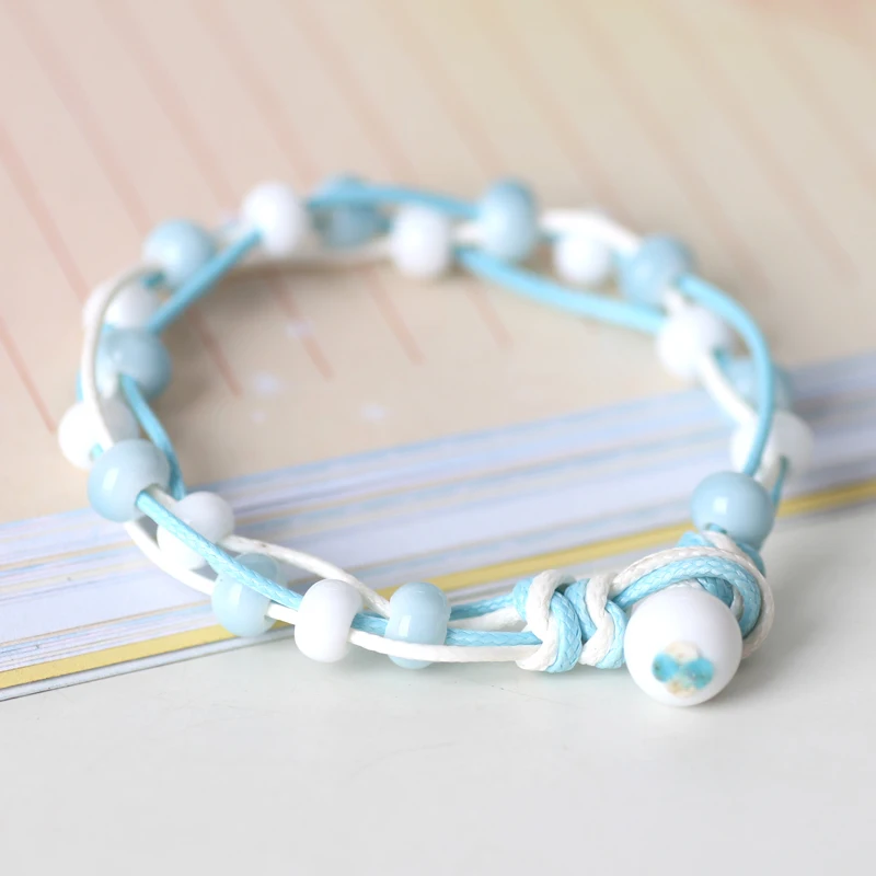 China Ceramics Bracelet Anklet Foot Hand Chain Icy Cold Bead Japan Korea Girl Woman Child Cute Lucky Ornaments Chain Wholesale
China Ceramics Bracelet Anklet Foot Hand Chain Icy Cold Bead Japan Korea Girl Woman Child Cute Lucky Ornaments Chain Wholesale