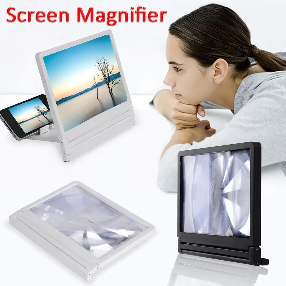 3D Mobile Phone Screen Magnifier HD Video Amplifier for Smartphone Stand Enlarger HD Video Magnifying Glass
3D Mobile Phone Screen Magnifier HD Video Amplifier for Smartphone Stand Enlarger HD Video Magnifying Glass