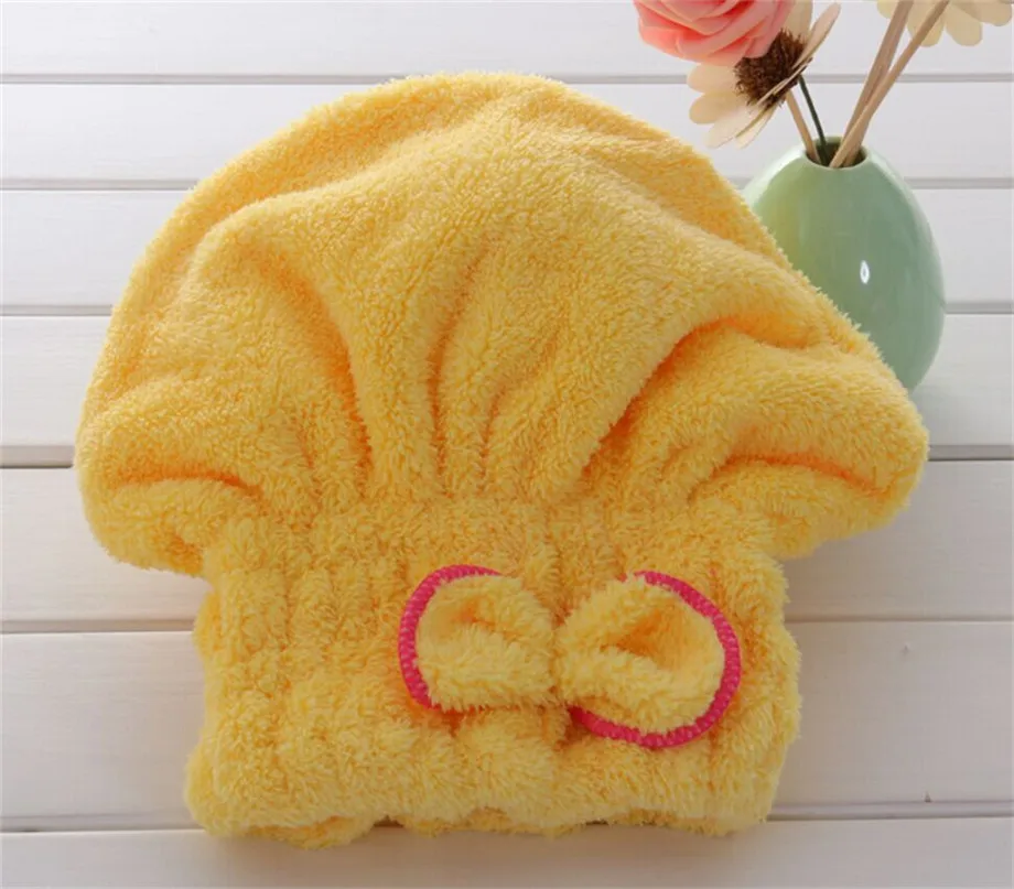 HOT! High quality Cute Textile microfiber hair turban quickly dry hair hat wrapped bath towel Bathroom &
HOT! High quality Cute Textile microfiber hair turban quickly dry hair hat wrapped bath towel Bathroom &