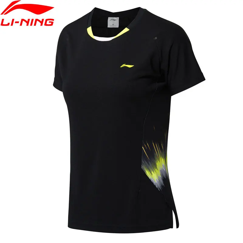 Li-Ning Women's Badminton Competition T-Shirts AT DRY National Team Sponsor Fans Version LiNing Sports Tees AAYN072 COND18
Li-Ning Women's Badminton Competition T-Shirts AT DRY National Team Sponsor Fans Version LiNing Sports Tees AAYN072 COND18