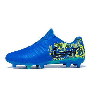 2019 new men's soccer shoes high quality outdoor studs football anti-skid shoes wear football shoes cushioning sports shoes
2019 new men's soccer shoes high quality outdoor studs football anti-skid shoes wear football shoes cushioning sports shoes