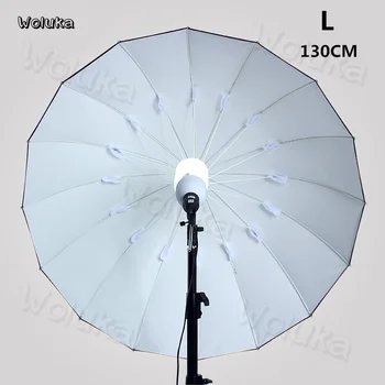 130cm 51 inch Reflective umbrella deep mouth rubber white soft light photography parabolic umbrella fiber umbrella bone CD50 T06
130cm 51 inch Reflective umbrella deep mouth rubber white soft light photography parabolic umbrella fiber umbrella bone CD50 T06