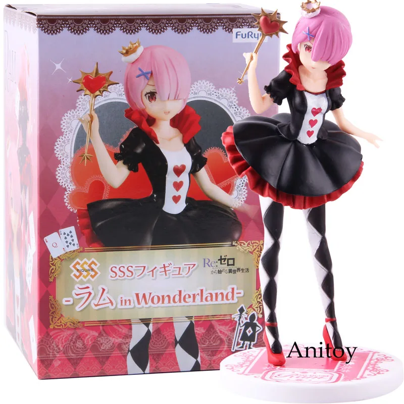 Anime Re Zero Ram Re:Life in a Different World from Zero Ram in Wonder Land Furyu SSS Figure PVC Collectible Model Toy
Anime Re Zero Ram Re:Life in a Different World from Zero Ram in Wonder Land Furyu SSS Figure PVC Collectible Model Toy