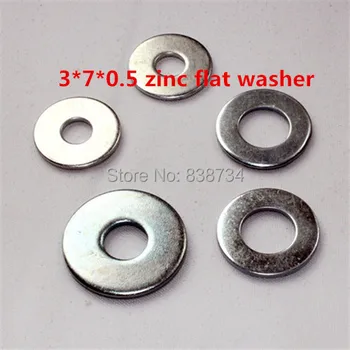 1000pcs 3*7*0.5 steel with white zinc coated flat washer flat shim flat gasket flat cushion ring
1000pcs 3*7*0.5 steel with white zinc coated flat washer flat shim flat gasket flat cushion ring