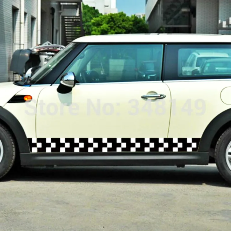 Aliauto 2 X автомобильные аксессуары наклейка на весь корпус и наклейки для Mini Cooper