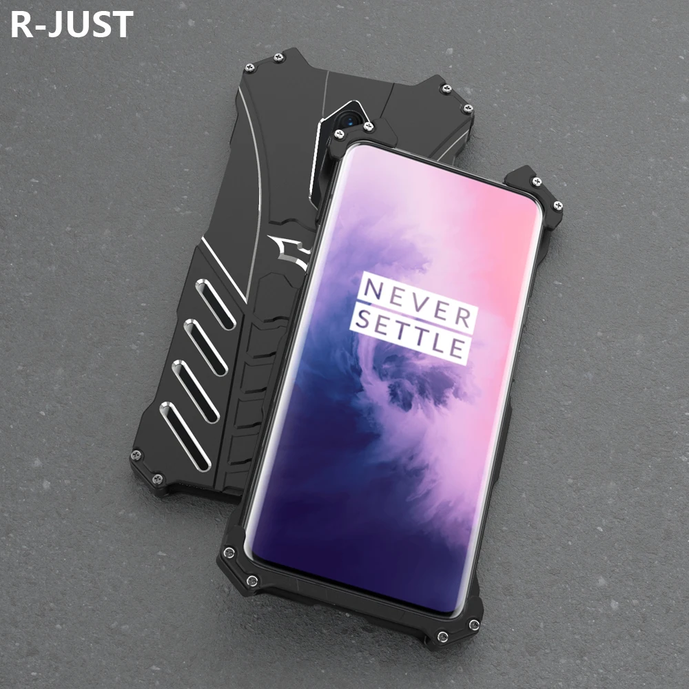 R-JUST for OnePlus 7 Pro Cover Case Luxury Hard Metal Aluminum Alloy Armor Protection Phone Case for One Plus 7 Back Cover Funda
R-JUST for OnePlus 7 Pro Cover Case Luxury Hard Metal Aluminum Alloy Armor Protection Phone Case for One Plus 7 Back Cover Funda