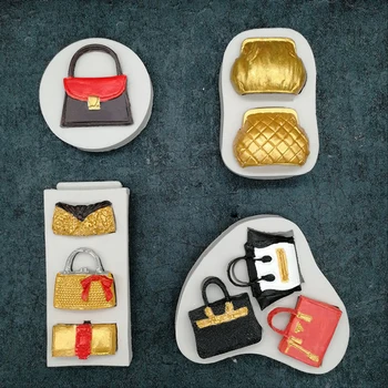 Various Bag Handbag Silicone Mold Fondant Mould Cake Decorating Tool Chocolate, Gumpastes Mold, Sugarcraft ,Kitchen Gadgets
Various Bag Handbag Silicone Mold Fondant Mould Cake Decorating Tool Chocolate, Gumpastes Mold, Sugarcraft ,Kitchen Gadgets
