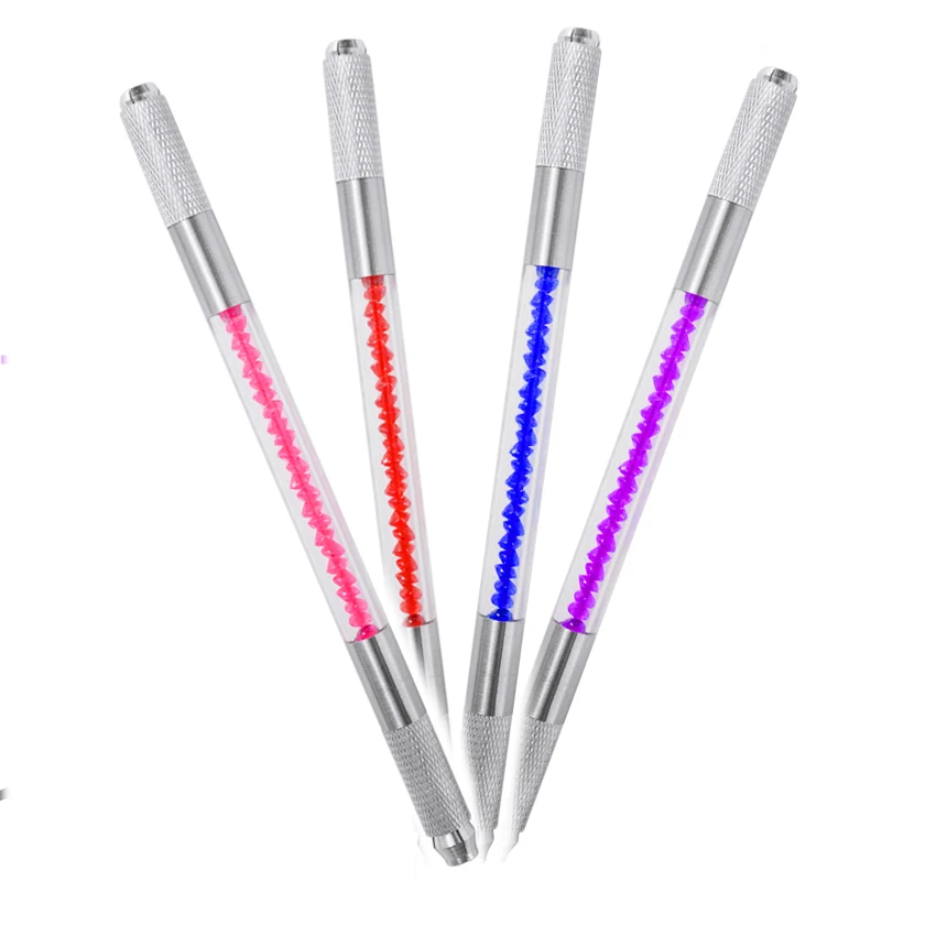 Tattoo Pen Microblading Crystal Acrylic Eyebrow Lip Eyeliner Permanent Makeup Manual Machine Pen for Tattoo Needles Inks Supply
Tattoo Pen Microblading Crystal Acrylic Eyebrow Lip Eyeliner Permanent Makeup Manual Machine Pen for Tattoo Needles Inks Supply
