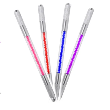 Tattoo Pen Microblading Crystal Acrylic Eyebrow Lip Eyeliner Permanent Makeup Manual Machine Pen for Tattoo Needles Inks Supply
Tattoo Pen Microblading Crystal Acrylic Eyebrow Lip Eyeliner Permanent Makeup Manual Machine Pen for Tattoo Needles Inks Supply