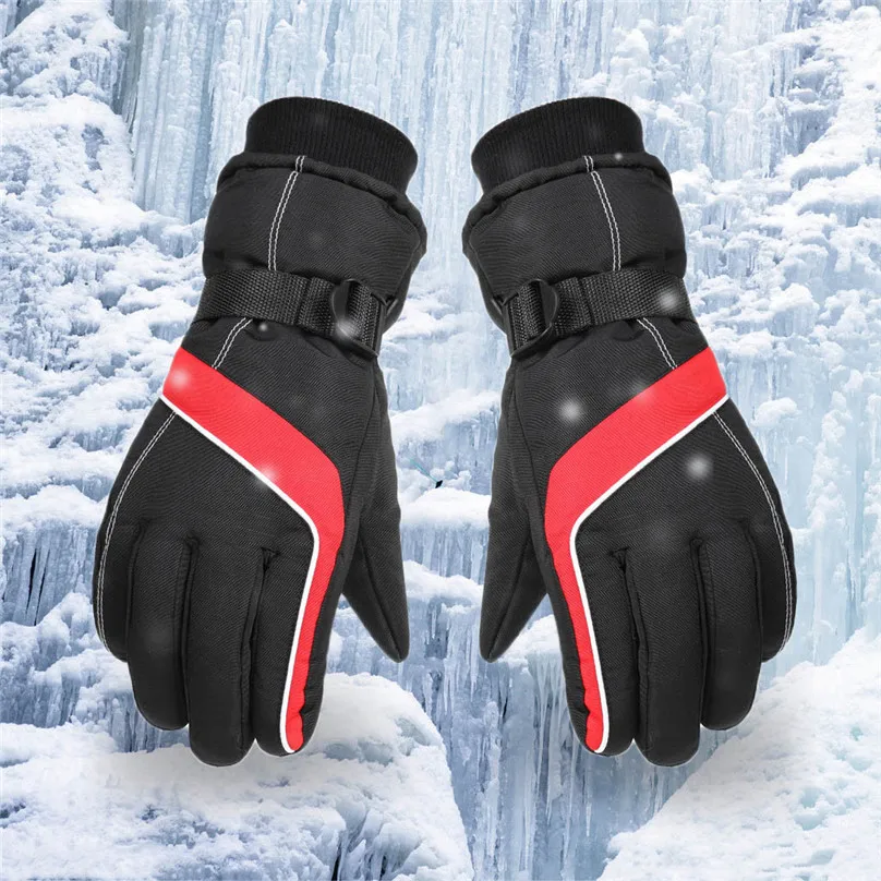 New Women Men Ski Gloves Winter Waterproof Anti-Cold Warm Gloves Outdoor Sport Snow Sportswear Camping Skiing Gloves #3j15 (9)