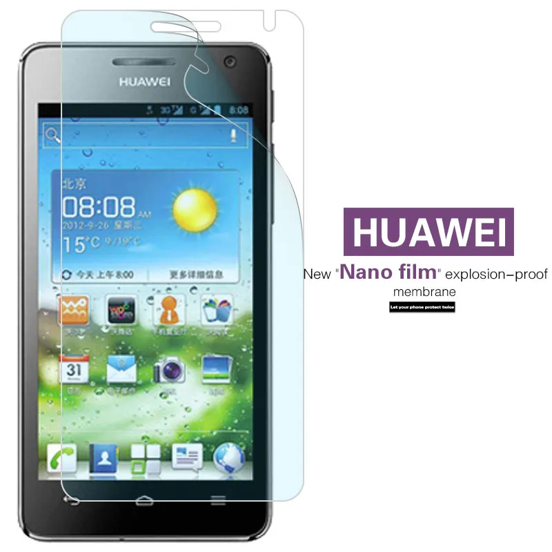 Premium Explosion-proof Nano Soft Film For Huawei U8950D U8686 U8800 U8836D U8860 U9200 U9500 Waterproof Plastic Films Cover
Premium Explosion-proof Nano Soft Film For Huawei U8950D U8686 U8800 U8836D U8860 U9200 U9500 Waterproof Plastic Films Cover