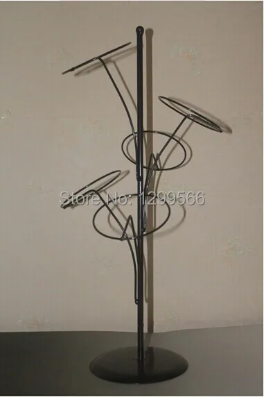 Metal Multi-functional hanging hat rack/ silk scarves/wig Accessories showing holder hat display stand rack
Metal Multi-functional hanging hat rack/ silk scarves/wig Accessories showing holder hat display stand rack