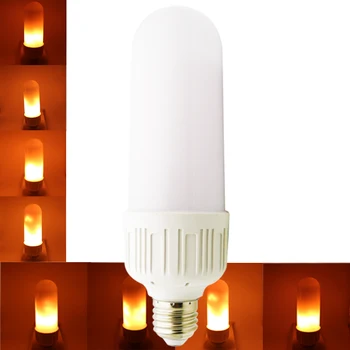 E26 E27 LED dynamic Flame Effect Fire Light Bulb SMD2835 Flickering Decorative Flame Lamp True color 1400K AC85V~265V
E26 E27 LED dynamic Flame Effect Fire Light Bulb SMD2835 Flickering Decorative Flame Lamp True color 1400K AC85V~265V