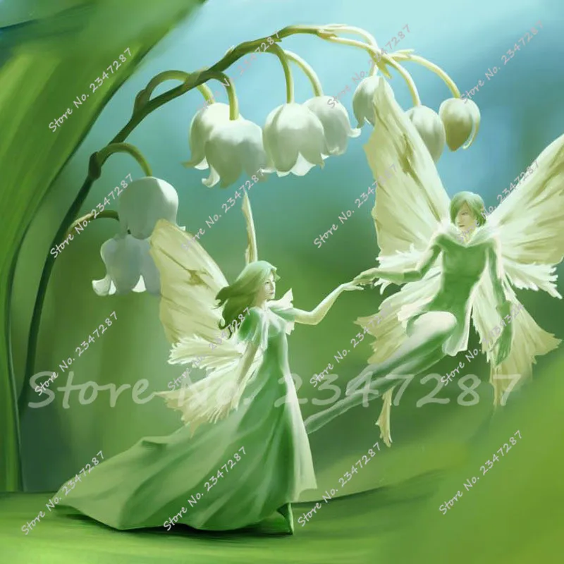 3 pcs white Valley flower (not bulb), bell orchid , rich aroma, bonsai flower for home garden
3 pcs white Valley flower (not bulb), bell orchid , rich aroma, bonsai flower for home garden