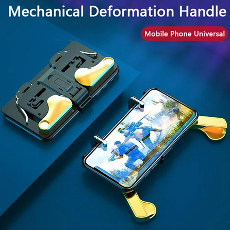 2 Color H8 PUBG Game Controller Gamepad Metal Trigger Shooting Free Fire Gamepad Joystick for IOS Android Mobile Phone
2 Color H8 PUBG Game Controller Gamepad Metal Trigger Shooting Free Fire Gamepad Joystick for IOS Android Mobile Phone
