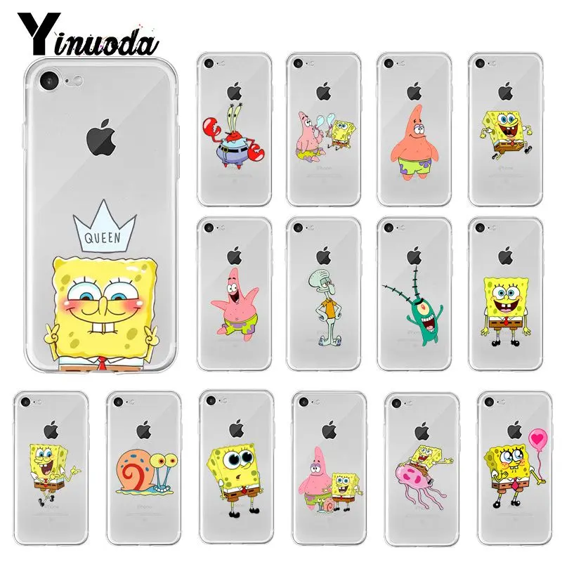Yinuoda SpongeBob cute Cartoon fashion Novelty Fundas Phone Case for iPhone 8 7 6 6S Plus X XS MAX 5 5S SE XR 10 11 pro max
Yinuoda SpongeBob cute Cartoon fashion Novelty Fundas Phone Case for iPhone 8 7 6 6S Plus X XS MAX 5 5S SE XR 10 11 pro max