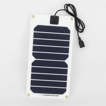 Flexible Monocrystalline solar panel 5V 1A 5W With regulator 21% efficiency solar cell using for treval mobile phone charger
Flexible Monocrystalline solar panel 5V 1A 5W With regulator 21% efficiency solar cell using for treval mobile phone charger