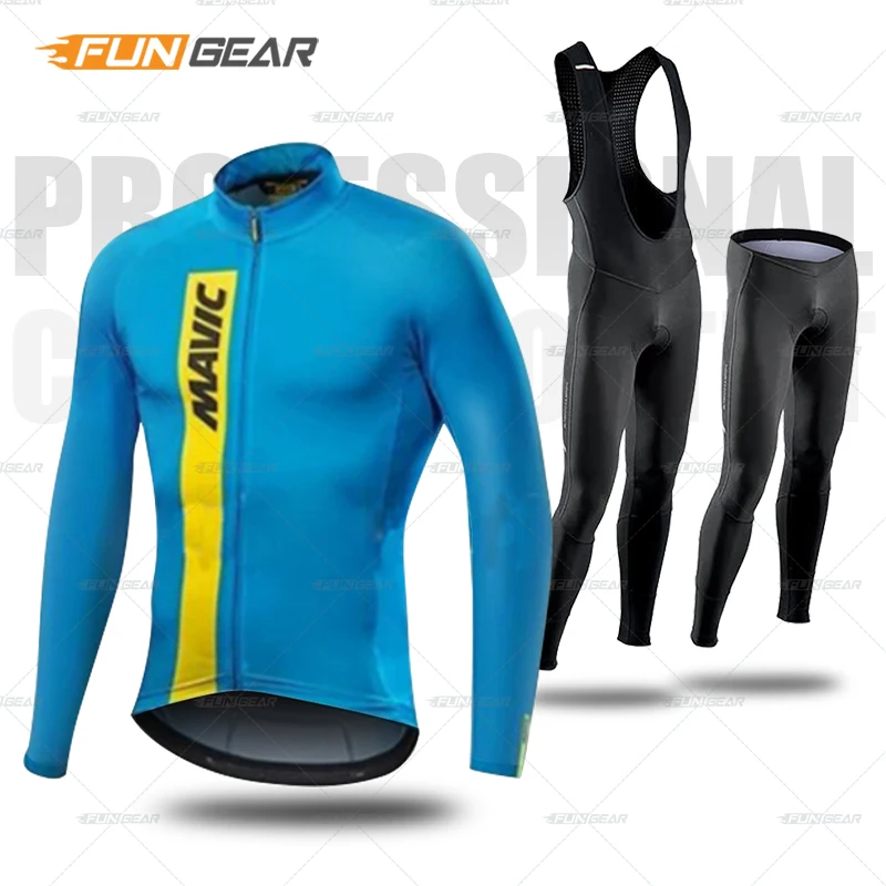 Cycling Clothing Spring Autumn Jersey Kits Mens Long Sleeve Clothes Set Pro Team MTB Maillot Ropa Ciclismo Bicycle Bib Pants Set
Cycling Clothing Spring Autumn Jersey Kits Mens Long Sleeve Clothes Set Pro Team MTB Maillot Ropa Ciclismo Bicycle Bib Pants Set