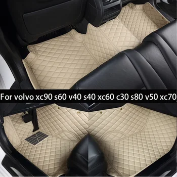 shenlao Auto floor Foot mat For volvo xc90 s60 v40 s40 xc60 c30 s80 v50 xc70 v70 waterproof car accessories Custom car floor mat 
shenlao Auto floor Foot mat For volvo xc90 s60 v40 s40 xc60 c30 s80 v50 xc70 v70 waterproof car accessories Custom car floor mat