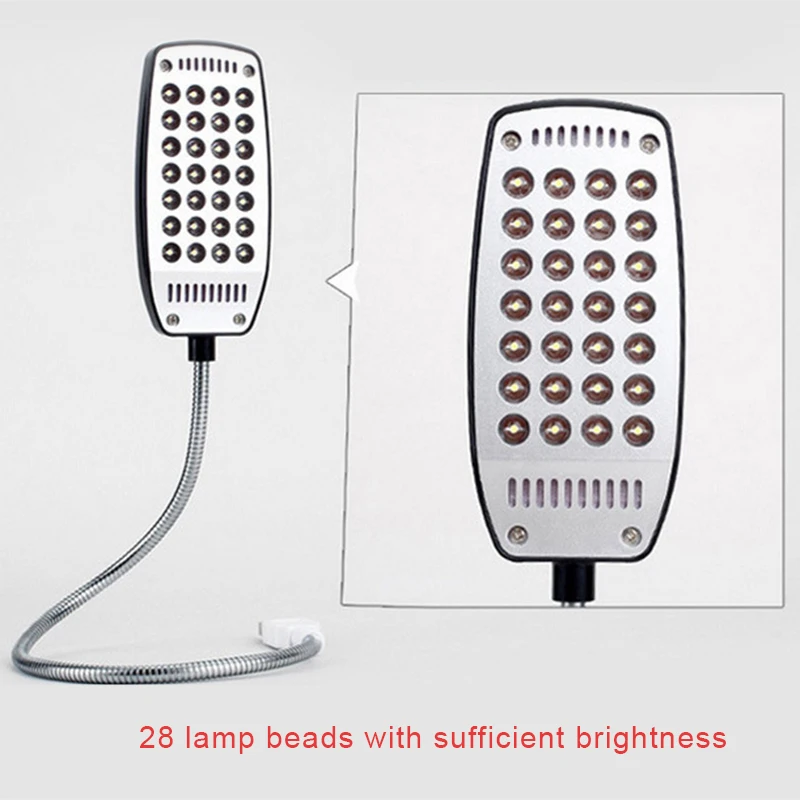 LED Table Lights2018 USB Current Supply 360 rotation Table Lamps For Reading Working 28LEDs Lamp Eye Protection Study Desk Lamp (4)