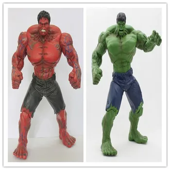 26cm The Avengers Movie Red/Green Hulk Action Figures toy Movable joints PVC Model Dolls Movable Anime Figure Kids child gift
26cm The Avengers Movie Red/Green Hulk Action Figures toy Movable joints PVC Model Dolls Movable Anime Figure Kids child gift