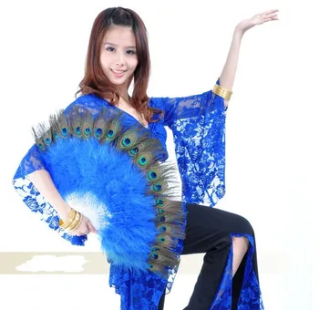 Elegant Peacock feather Hand Fan Dance Fancy Props Dress Wedding Costume Dance Folding Fan Halloween Phantom Party Supplies
Elegant Peacock feather Hand Fan Dance Fancy Props Dress Wedding Costume Dance Folding Fan Halloween Phantom Party Supplies