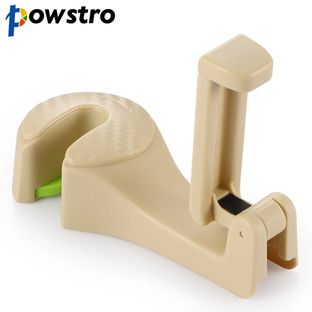 Powstro 2 in 1 Phone Holder with Car Headrest Hook with Phone Holder Seat Back Hanger for Bag Handbag Purse Grocery Cloth
Powstro 2 in 1 Phone Holder with Car Headrest Hook with Phone Holder Seat Back Hanger for Bag Handbag Purse Grocery Cloth