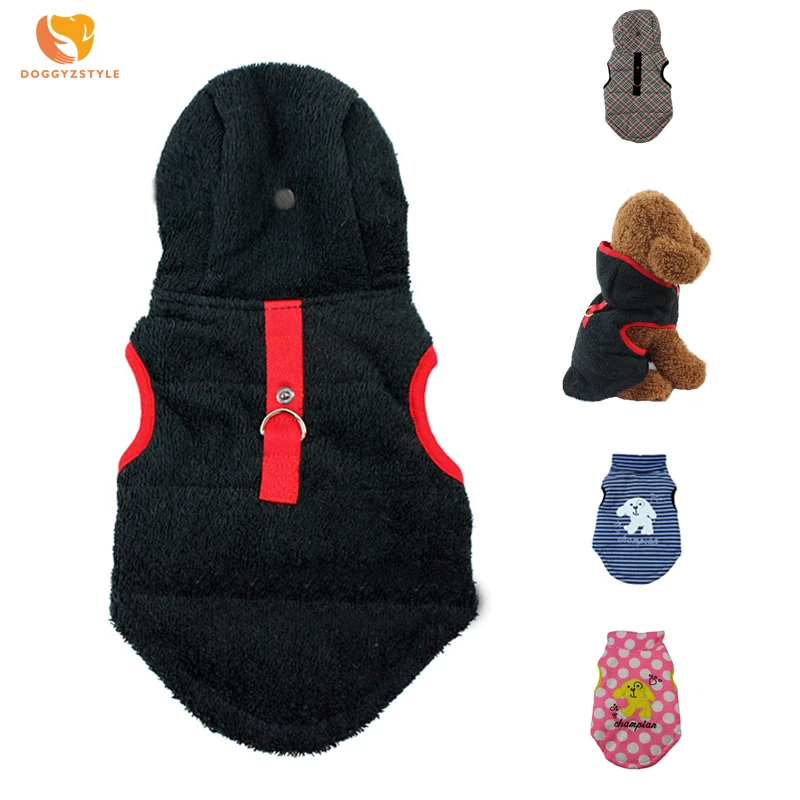 Autumn Winter Dog Vest Warm Striped Letters High Collar Pet Hoodie Jacket Puppy Cat Coat Pets Costumes For Small Dogs Chihuahua
Autumn Winter Dog Vest Warm Striped Letters High Collar Pet Hoodie Jacket Puppy Cat Coat Pets Costumes For Small Dogs Chihuahua